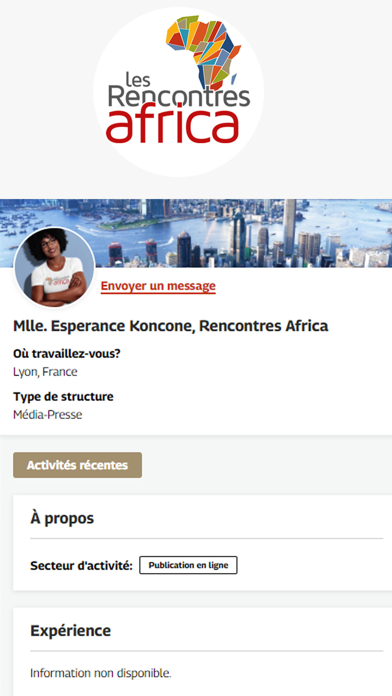 Rencontres Africa Screenshot