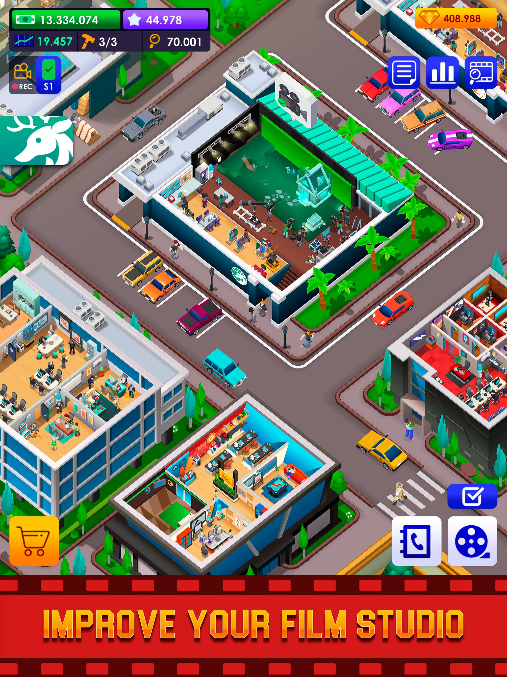 Idle Film Maker Empire Tycoon