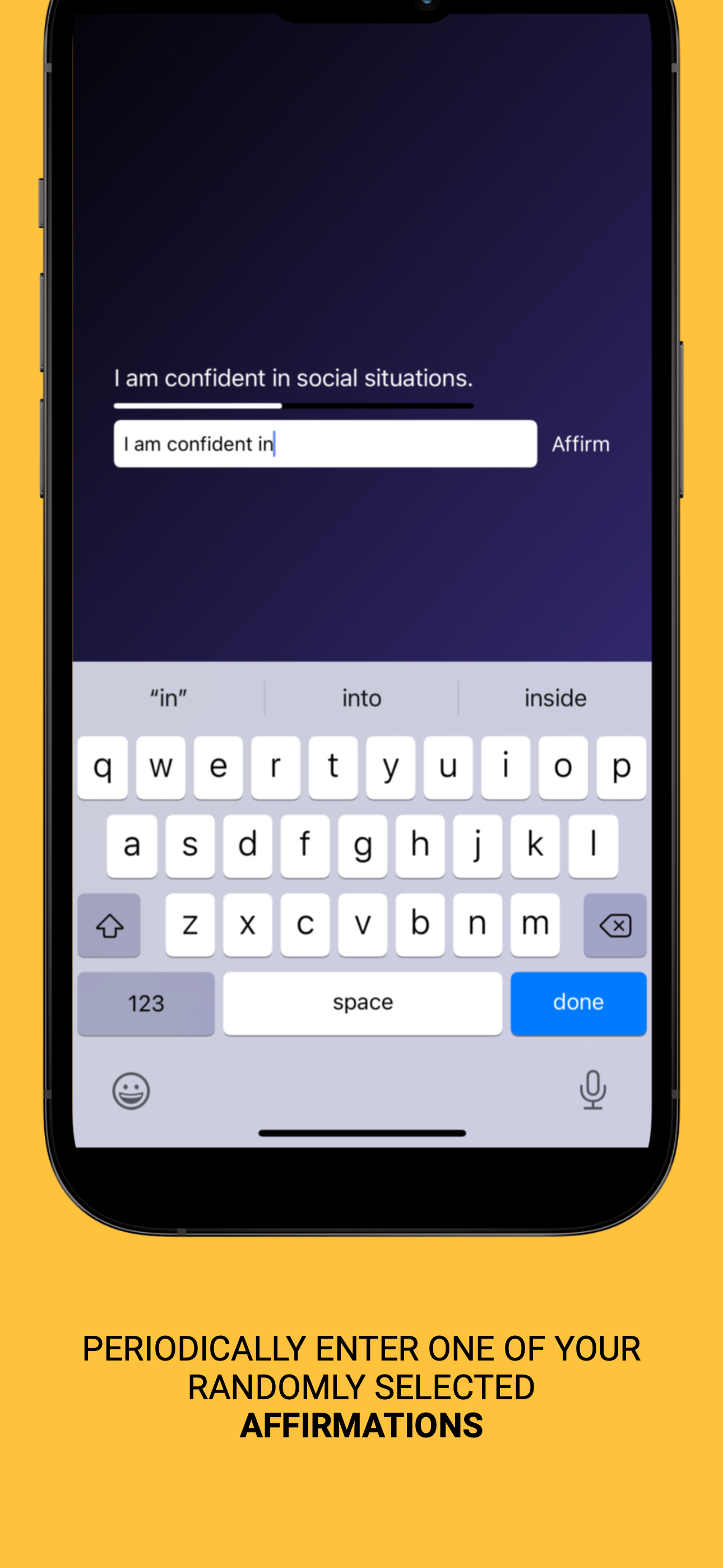 Mind Over Matter Affirmations