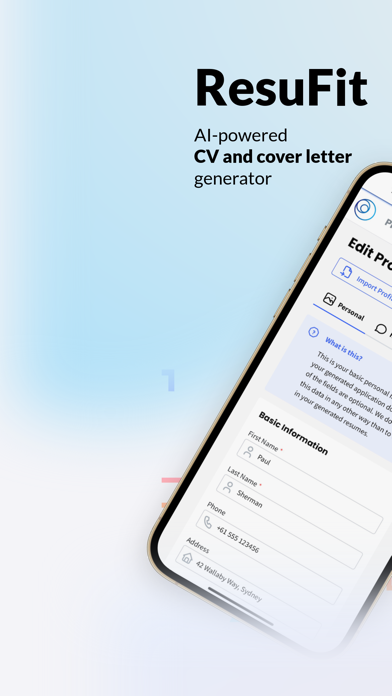 ResuFit Screenshot