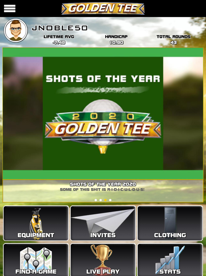Golden Tee Caddy