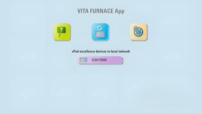 VITA Furnace App Screenshot