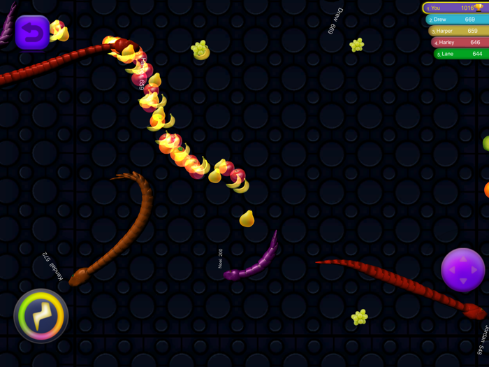 Snake io game worm zone online