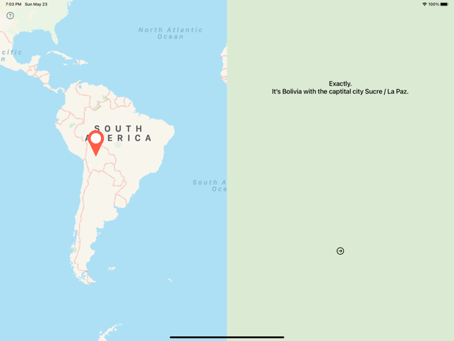 ‎Learn Geography @ Homescreen Screenshot