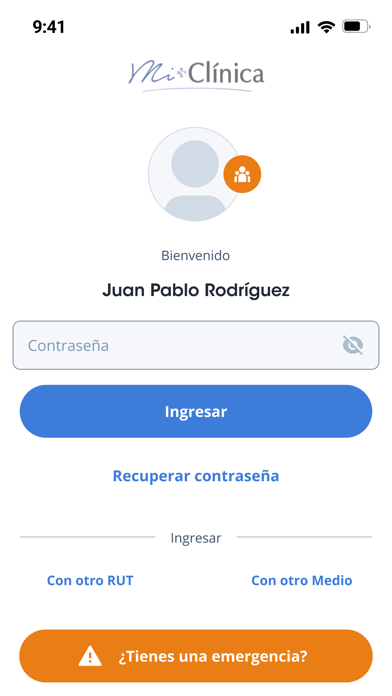 Clínica Santa María Screenshot