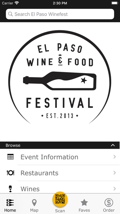 El Paso Winefest Screenshot