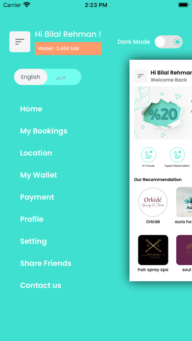 AHLA Customer Screenshot