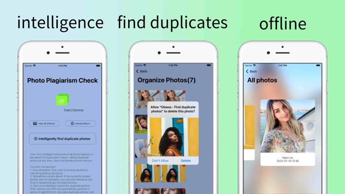 Okawa - Find duplicate photos