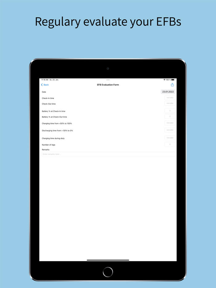 OpsControl Sheet for Aviation