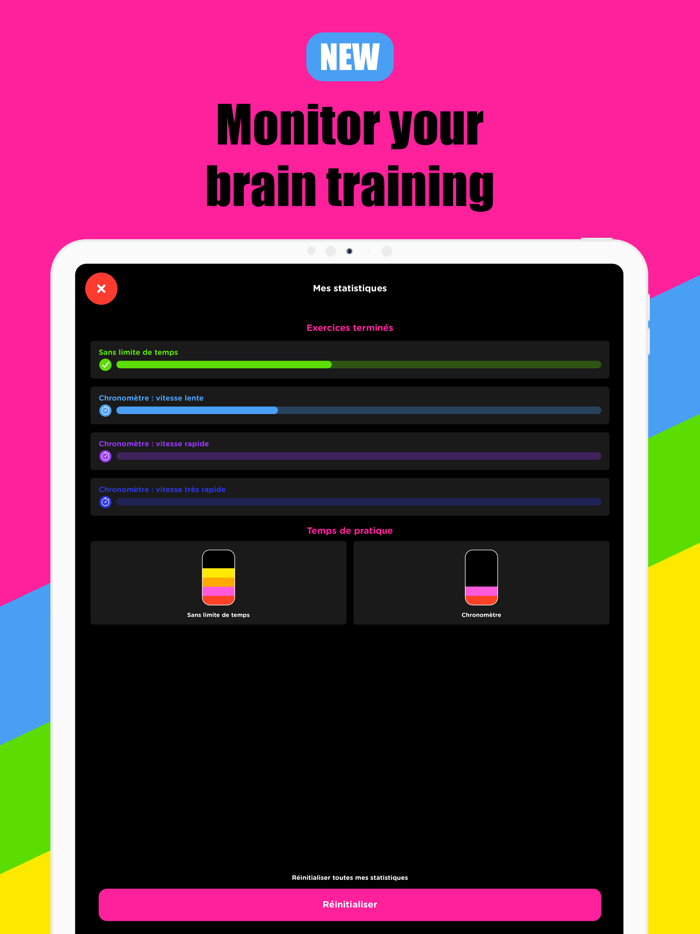 Brain training games BlockMind