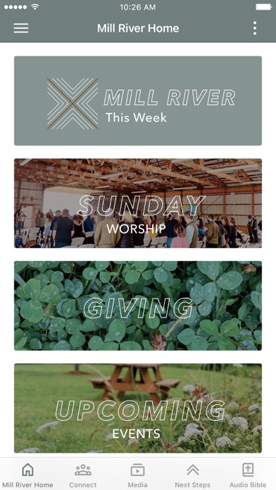 Mill River Community Church Screenshot