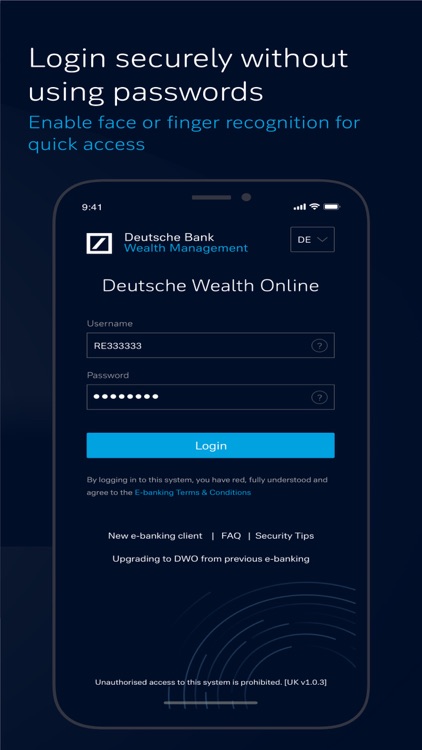 Deutsche Wealth Online UK screenshot-3