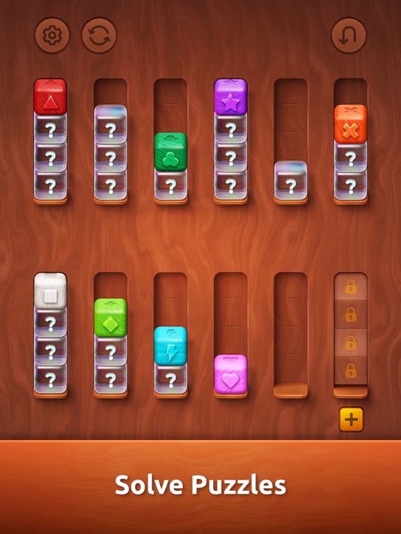 Colorwood Sort Puzzle Game iPad screenshot 5 - Games app