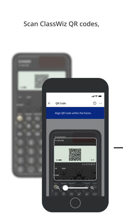 ClassWiz Calc App QR Screenshot
