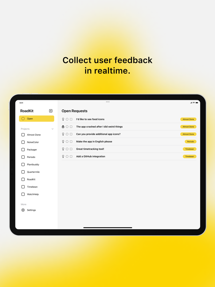 RoadKit User Feedback