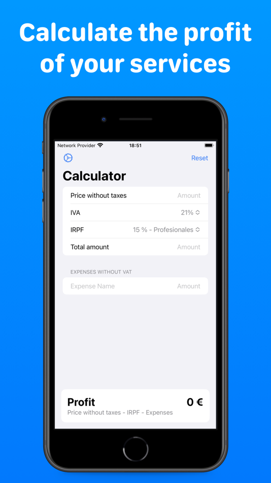 #1. VAT Calculator for Autónomos (iOS) 由: Andres Piza Buckmann