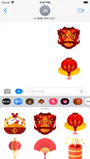 chinese year 2024 - wasticker iphone screenshot 2