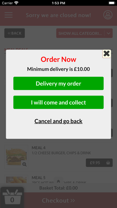 The Terra Pizza Carterton Screenshot