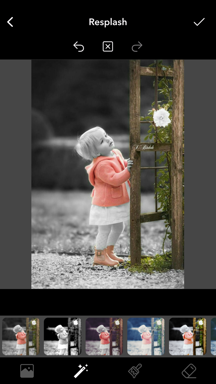 Resplash- Color Splash Photo