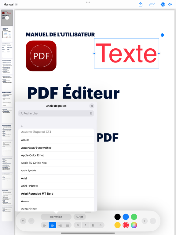 Screenshot #6 pour PDF Éditeur et Scanner