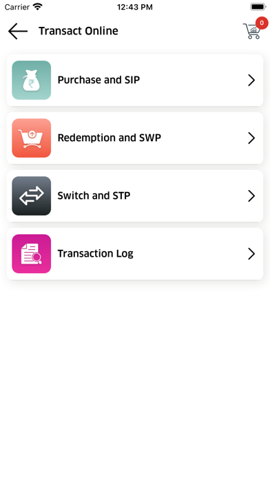MG Wealth Screenshot
