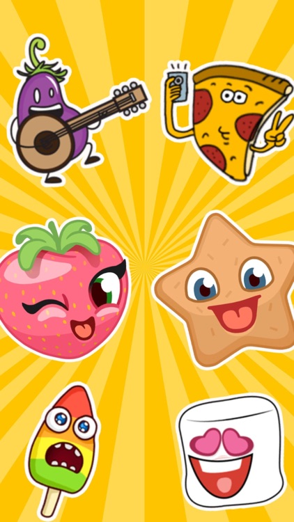 Food Stickers •