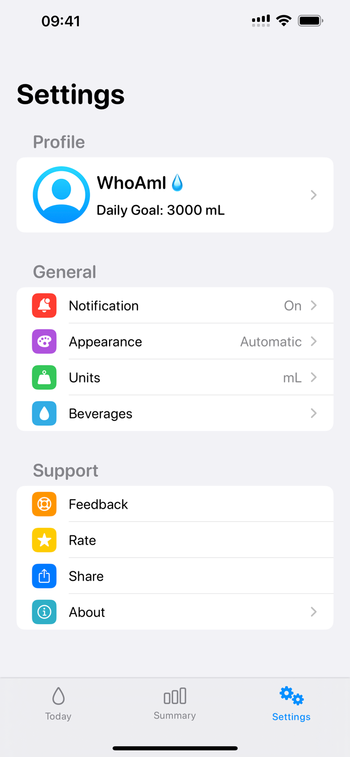 AquaDrop - Hydration Tracker