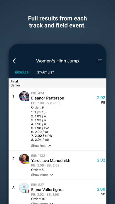 Roster Athletics Screenshot