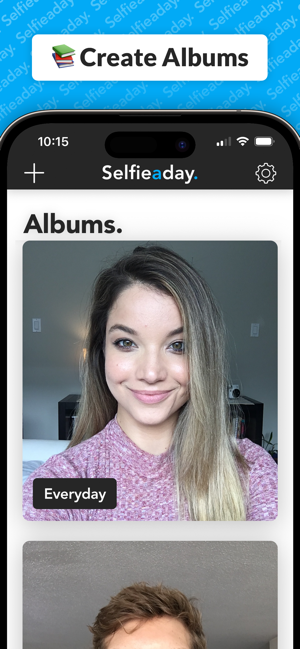 ‎Selfie A Day - Everyday Photo Screenshot