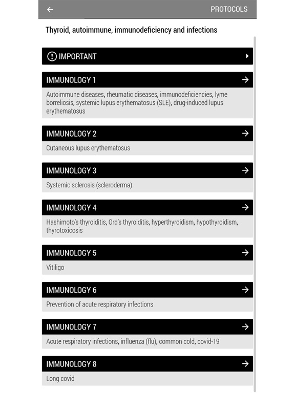 coMra User Guide iPad screenshot 7 - Medical app