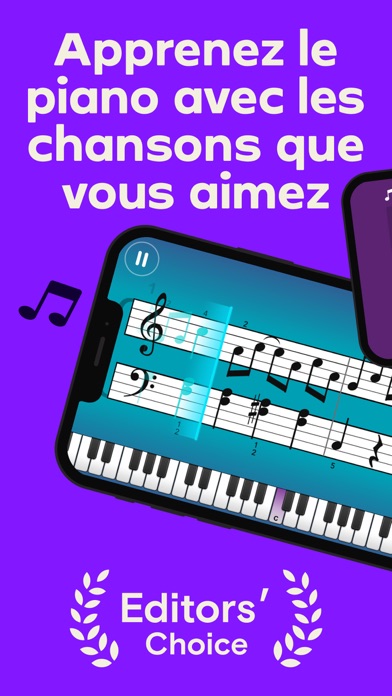 Screenshot #1 pour Simply Piano- Apprenez Piano