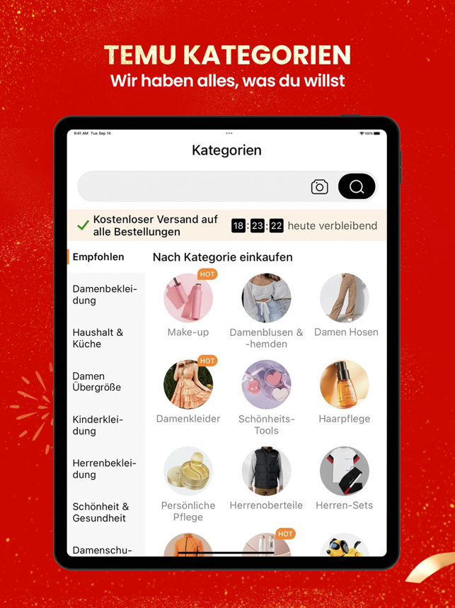 ‎Temu: Shoppe wie Milliardäre Screenshot