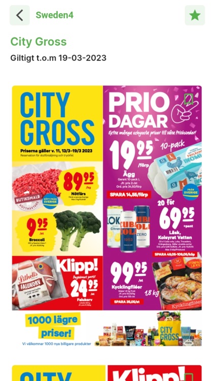 Sweden4 veckans erbjudanden screenshot-6