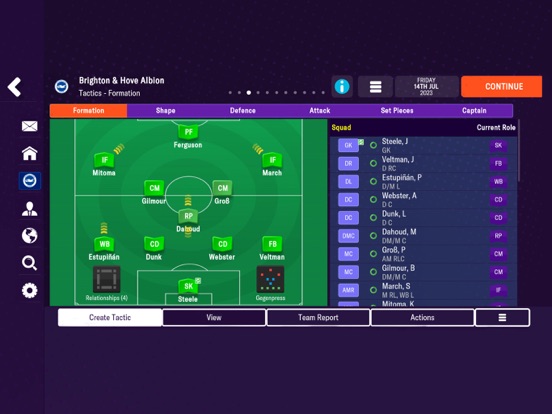 Football Manager Mobile 2024 Screenshots
