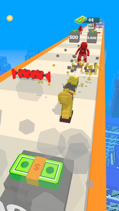 Pixel Gun Run Screenshot