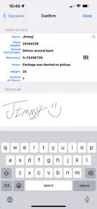 Digital Waybill Two-Way screenshot #5 for iPhone