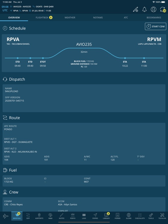 AvioBook Flight TRAINING screenshot-3