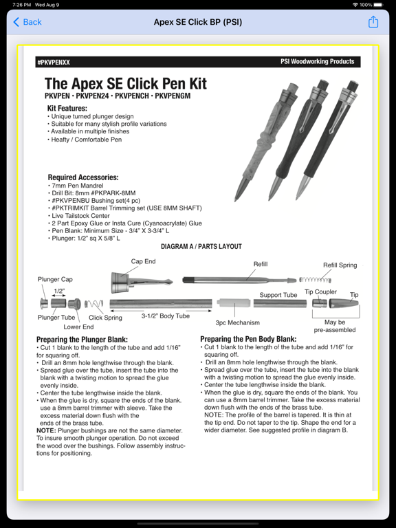Screenshot #6 pour IAP Bushings & Tubes Reference
