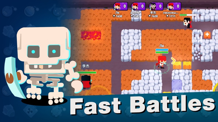 Bomber Diggers: 4 player games screenshot-5