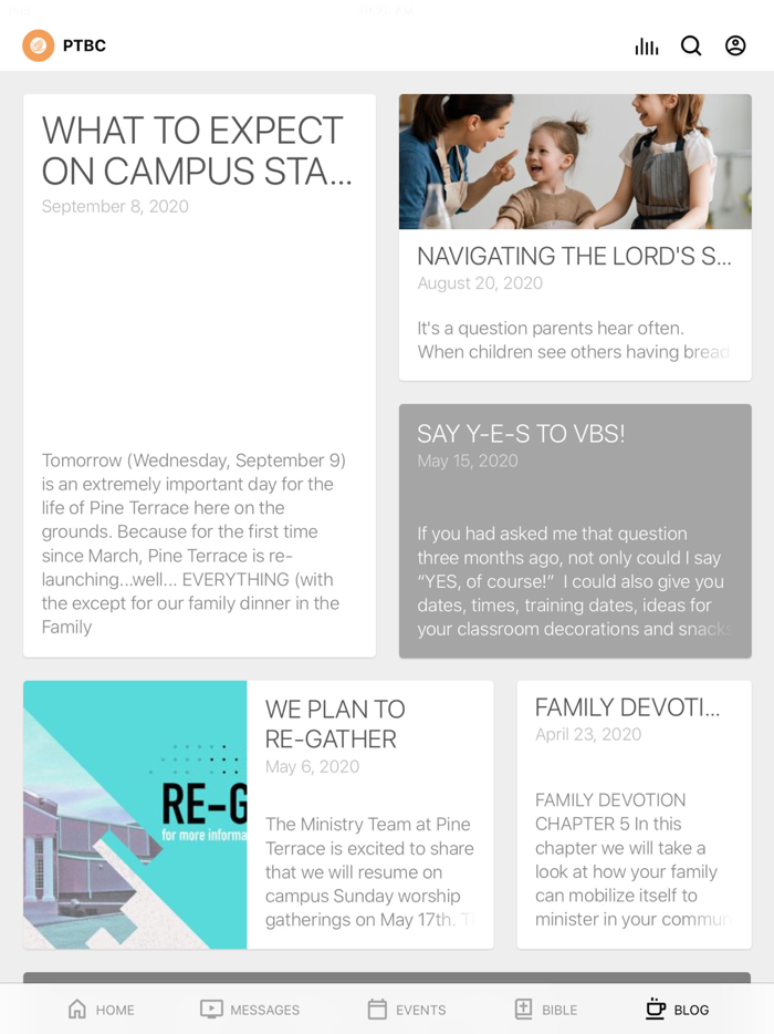 Pine Terrace Baptist Church