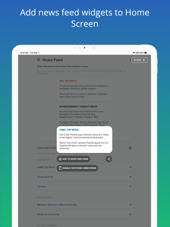 Remix DXP iPad screenshot 5 - Productivity app