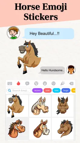 Game screenshot Horse Emojis for iMessage hack