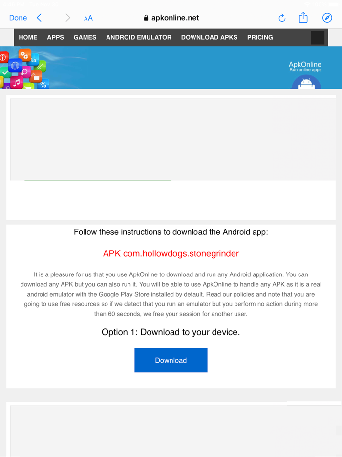 Apk Downloader for ApkOnline