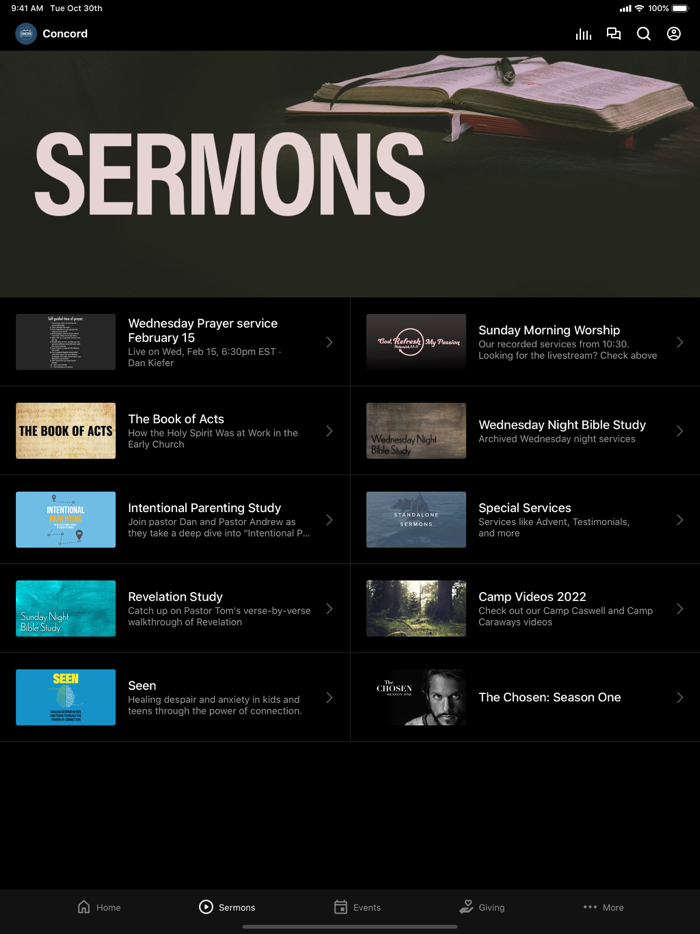 Concord Baptist Granite Falls