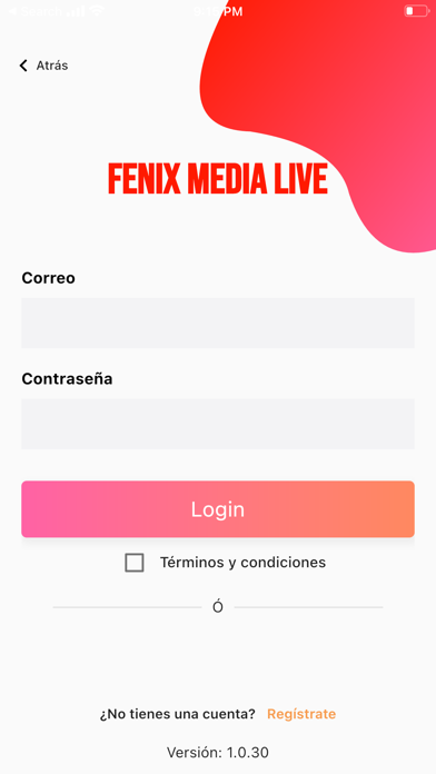 Fenix Media Live Screenshot