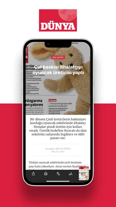 Dünya EGazete iPhone Ekran Görüntüsü 3