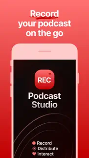studio for podcast iphone screenshot 1