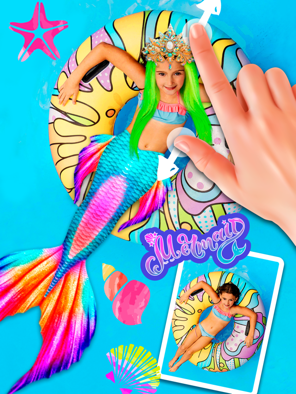 Mermaid Games - Photo Editor