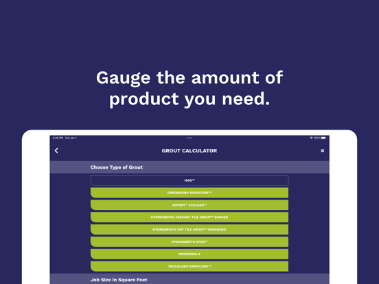 Bostik Pro iPad screenshot 7 - Reference app