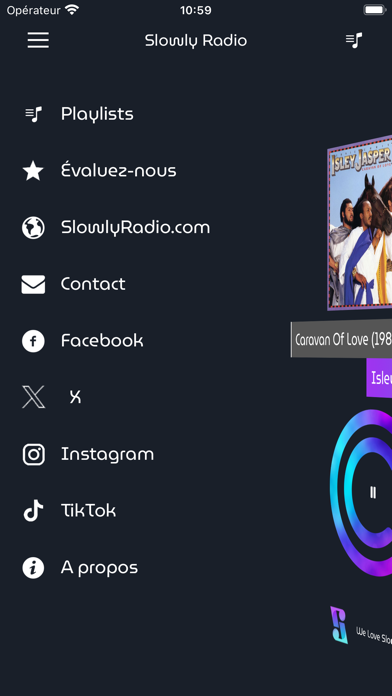 Slowly Radio Screenshot